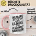 Ulrike Tasse Geschenk Niemand Ist Perfekt Ulrike Verdammt Nah Dran Geschenkidee Rosa Trendation