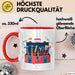 Heimwerker Fan Tasse Geschenkidee für DIY Liebhaber Rot Trendation