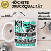 Schauspielerin Ausbildung Start Geschenk Tasse Ich Bin Schauspielerin In Der Ausbildung Ich Darf Das Kaffee-Becher Geschenkidee Weiß Trendation