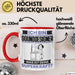 Sounddesigner Tasse Geschenk für Sounddesigner Geburtstag Lustiger Spruch Kaffee-Becher Was Ist Deine Superkraft Rot Trendation