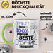 Beste Pop-Fan Der Welt Tasse Geschenk für Eine Pop-Fan Geprüft Und Sicher Geschenkidee Geburtstag Weihnachten Grün Trendation