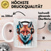 Fuchs Tierliebhaber Tasse Geschenk Lustige Geschenkidee Spruch Weiß Trendation