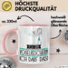 Geschenk für Vogelrescuerin Tasse Lustige Geschenkidee Geburtstag Ich Bin Vogelrescuerin Ich Darf Das Rosa Trendation