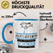 Abenteuerfilmerin Weil Es Keinen Schöneren Beruf Gibt Tasse Geschenk für Eine Abenteuerfilmerin Lustig Blau Trendation