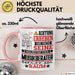 Musikberater Geschenk Tasse Lustiger Spruch Erheben Sie Sich Der Musikberater Betritt den Raum Rosa Trendation