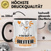 Reiter Geschenk Tasse So Gut Kann Nur Ein Reiter Aussehen Geschenkidee Kaffee-Becher Schwarz Trendation