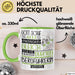 Bergführerin Geschenk Becher Tasse Gott Schuf Alle Menschen Gleich Nur Die Besten Durfeten Bergführerin Werden Geschenkidee Lustig Grün Trendation