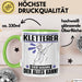 Kletterer Tasse Geschenk für Kletterer Der Mann Der Alles Kann Geschenkidee zum Geburtstag Grün Trendation