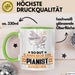 Pianist Geschenk Tasse So Gut Kann Nur Ein Pianist Aussehen Geschenkidee Kaffee-Becher Grün Trendation