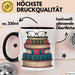 Bibliothekar Tasse Geschenkidee für Bücherliebhaber Trendation