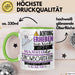 Snowboarderin Tasse Geschenk Lustiger Spruch Bitte Erheben Sie Sich Seine Majestät Die Snowboarderin Betritt Den Raum Grün Trendation