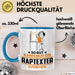 Raptexter Geschenk Tasse So Gut Kann Nur Ein Raptexter Aussehen Geschenkidee Kaffee-Becher Blau Trendation