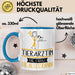 Tierärztin Geschenk Tasse Becher Die Frau Die Allen Kann Geschenkidee für eine Tierärztin Lustig Blau Trendation