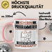 Programmierer Tasse Geschenk für Programmierer Geburtstag Lustiger Spruch Kaffee-Becher Was Ist Deine Superkraft Rosa Trendation
