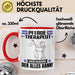 Pferdetherapeut Tasse Geschenk für Pferdetherapeut Der Mann Der Alles Kann Geschenkidee zum Geburtstag Rot Trendation