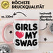 Sarkastische Jungs Sarkasmus Tasse Geschenk Lustige Geschenkidee Spruch Mädchen Lieben Meinen Swag Rosa Trendation