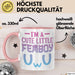 Femboy Tasse Geschenk Anime Transgender Lgbtq Im A Cute Little Femboy Rosa Trendation