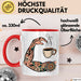 Tattoo Sammler Tasse Geschenkidee für Tinten Fanatiker Rot Trendation