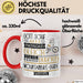 Mountainbike-Guide Geschenk Becher Tasse Gott Schuf Alle Menschen Gleich Nur Die Besten Durfeten Mountainbike-Guide Werden Geschenkidee Lustig Rot Trendation