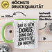 Doris Tasse Geschenk Dat Is So'n Doris Ding Dat Raffste Eh Nicht Geschenkidee Becher mit Name Grün Trendation