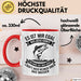 Angeln Fischer Tasse Geschenk Lustige Geschenkidee Spruch Es Ist Mir Egal Was Jesus Konnte Rot Trendation