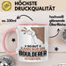 Boulderer Geschenk Tasse So Gut Kann Nur Ein Boulderer Aussehen Geschenkidee Kaffee-Becher Rosa Trendation