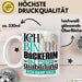 Bäckerin Ausbildung Start Geschenk Tasse Ich Bin Bäckerin In Der Ausbildung Ich Darf Das Kaffee-Becher Geschenkidee Weiß Trendation
