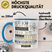 Musikveranstalterin Geschenk Becher Tasse Gott Schuf Alle Menschen Gleich Nur Die Besten Durfeten Musikveranstalterin Werden Geschenkidee Lustig Blau Trendation