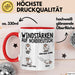 Schaf Tier Bauer Norddeutschland Tasse Becher Geschenk Lustige Geschenkidee Spruch Windstärken Auf Norddeutsch Rot Trendation