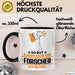 Forscher Geschenk Tasse So Gut Kann Nur Ein Forscher Aussehen Geschenkidee Kaffee-Becher Schwarz Trendation
