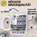 RhythmischeGymnastin Geschenk Tasse Lustiger Spruch Erheben Sie Sich Der RhythmischeGymnastin Betritt den Raum Weiß Trendation