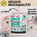 Rhythmische Gymnastin Tasse Geschenk Spruch Wer Will Schon Prinzessin Sein Wenn Man Auch Rhythmische Gymnastin Sein Kann Rosa Trendation