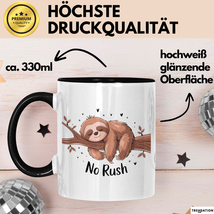 Faultier Liebhaber Tasse Geschenk Lustige Geschenkidee Spruch Für Langsames Leben Fans Trendation