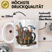 Zimmerer Tasse Geschenkidee für Schreiner Lustiger Spruch Weiß Trendation