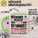 Gitarrist Geschenk Tasse Lustige Geschenkidee für Gitarrist Geburtstag Kaffee-Becher Niemand Ist Perfekt Aber Als Gitarrist Ist Man Nah Dran Grün Trendation