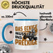 Quad Tasse Geschenk Das Eckige Muss Ins Dreckige Quad-Fahrer Geschenkidee Becher Blau Trendation