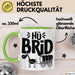 Hü Brid Tasse Geschenk Esel Hybrid Lustiges Hybrid Auto Pferd Esel Geschenkidee E-Auto Elektroauto Grün Trendation