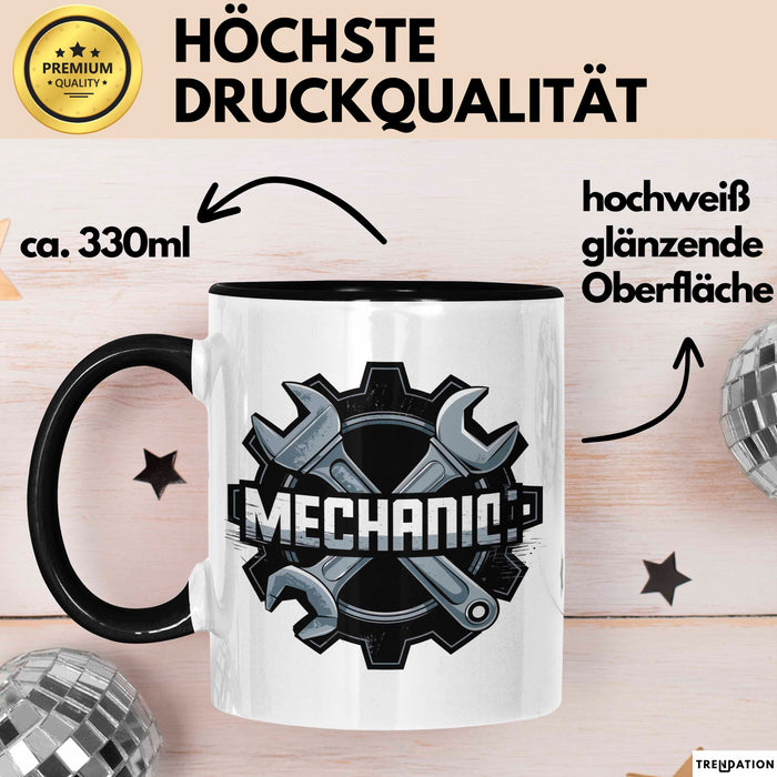 Mechaniker Tasse Geschenkidee Auto Reparatur Profi Lustiger Geschenkidee Lustig Trendation