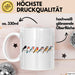 Kuschelnde Vögel Tasse Geschenk Lustige Geschenkidee Spruch Weiß Trendation