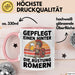 Bierliebhaber Biertrinker Faultier Tasse Geschenk Lustige Geschenkidee Spruch Gepflegt Einen Hinter Die Rüstung Römern Rosa Trendation