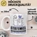 Stiefenkel Geschenk Tasse Ich Bin Stiefenkel Aber Sag Doch Einfach Superheld Lustige Geschenkdiee für Stiefenkel Kaffee-Becher Weiß Trendation