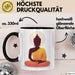 Buddha Zen Buddhismus Yoga Meditation Spirituell Tasse Geschenk Lustige Geschenkidee Spruch Trendation