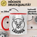Lausbua Tasse Geschenk Oktober München Geschenkidee Hirsch Becher Rot Trendation