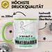 Wakeboarder Geschenk Tasse So Gut Kann Nur Ein Wakeboarder Aussehen Geschenkidee Kaffee-Becher Grün Trendation
