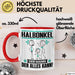 Halbonkel Tasse Geschenk für Halbonkel Der Mann Der Alles Kann Geschenkidee zum Geburtstag Rot Trendation
