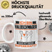Halbschwager Tasse Geschenk für Halbschwager Geburtstag Lustiger Spruch Kaffee-Becher Was Ist Deine Superkraft Weiß Trendation