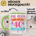 40er Geburtstag Tasse Geschenk Frauen So Gut Kann Man Mit 40 Aussehen Geschenkidee Geburtstag Grün Trendation