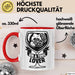 Gin Tonic Lover Tasse Geschenk Becher Rot Trendation
