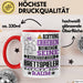 Brettspieler Geschenk Tasse Lustiger Spruch Erheben Sie Sich Der Brettspieler Betritt den Raum Rot Trendation
