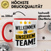 Office Arbeitskollege Tasse Geschenk Lustige Geschenkidee Spruch Willkommen In Unserem Team Rot Trendation